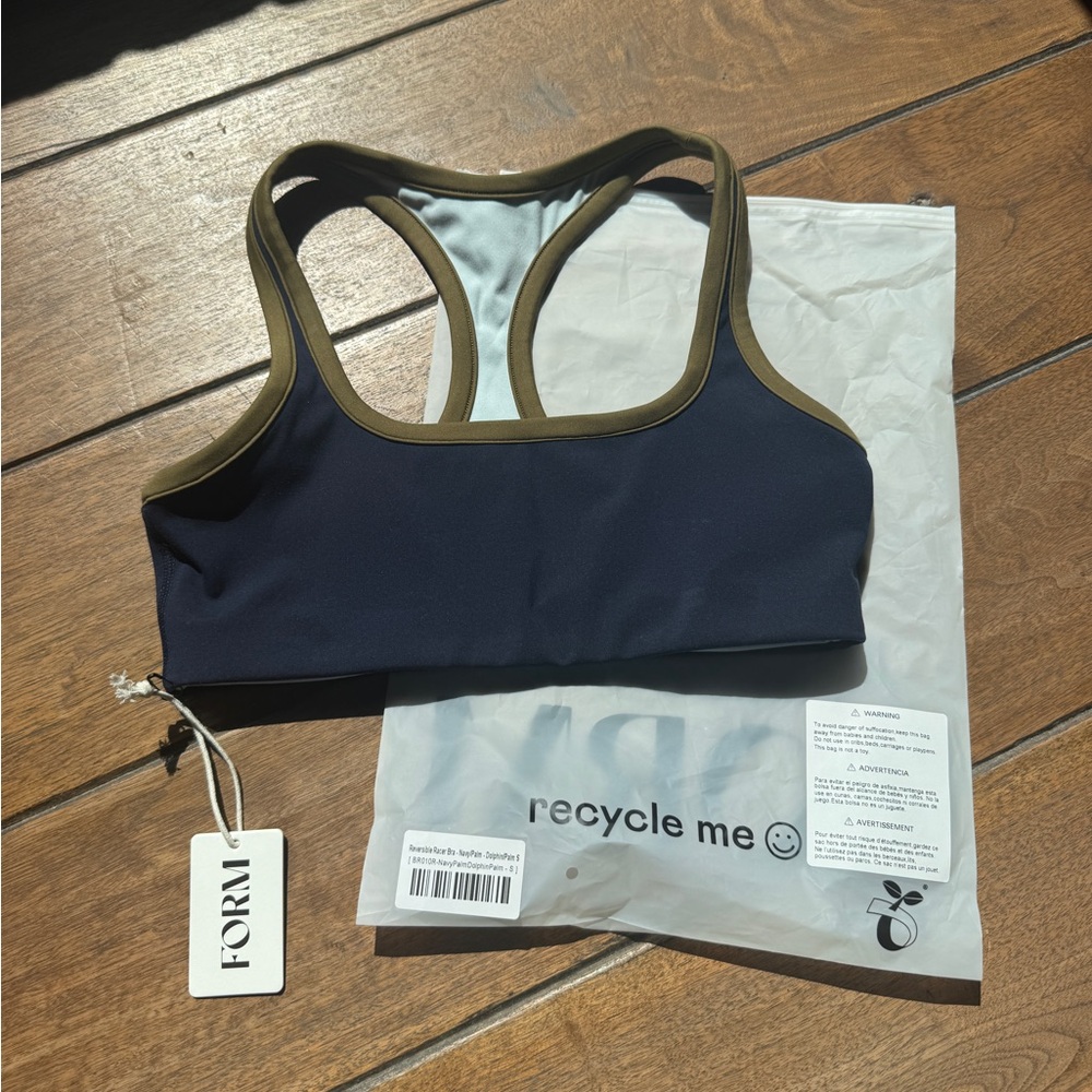 NWT Form Reversible Racer Bra - Picture 4 of 8